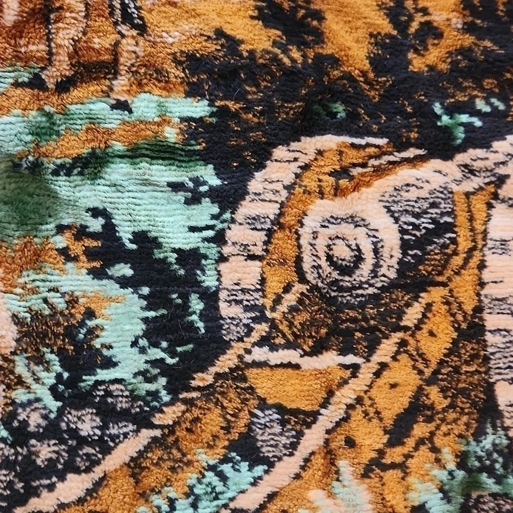 Mid Century Tapestry with Fringe Revolutionary War